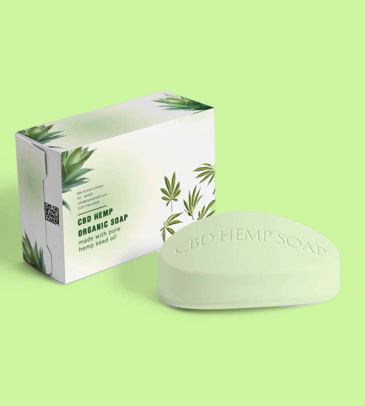 Organic Hemp Soap Boxes 